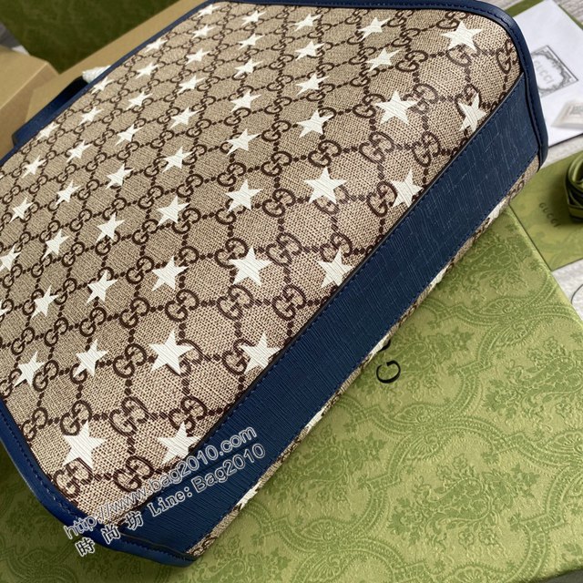 Gucci新款女包 古馳GG系列2021新款兒童托特購包購物袋 Gucci方形復古手提袋肩背包 605614  ydg3225